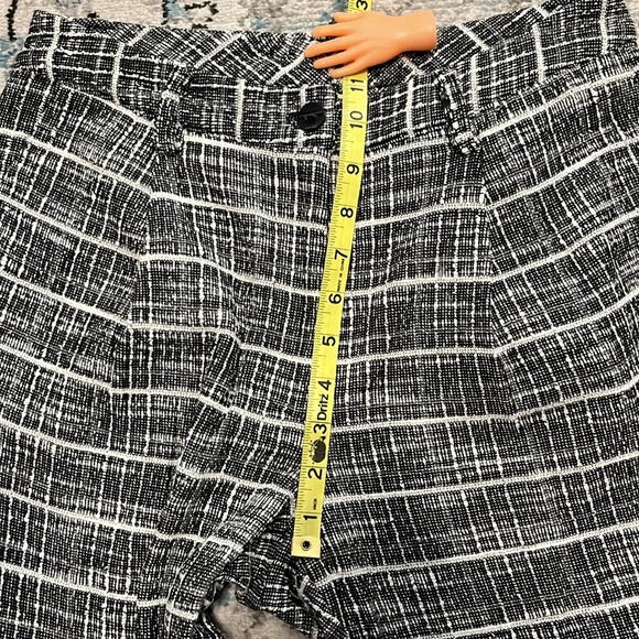 NWT Numph Caviar Tweed Trousers - Picture 9 of 16